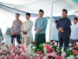 Wabup Muba Hadiri Haul dan Tasyakuran Keluarga Sugeng Budiarto di Tungkal Jaya