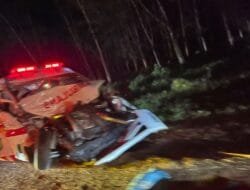 Gerak Cepat Pemkab Muba Selamatkan Sopir, Perawat, dan Pasien Ambulans RS Bayung Lencir Pasca Kecelakaan