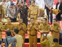 Bupati Muba HM. Toha Hadiri Langsung Dialog dan Peluncuran Koperasi Merah Putih di PSCC Palembang