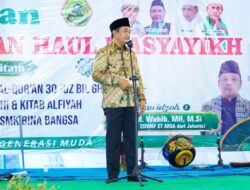 Wabup Rohman Hadiri Haflah dan Haul di Ponpes Al-Falah Babat Supat