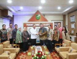 Wagub Sumsel Cik Ujang Terima Pimpinan PT Jamkrindo, Bahas Penguatan Sinergi Dukungan UMKM