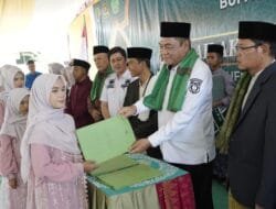 Bupati Muba Hadiri Haflah Akhirussanah dan Wisuda Tahfidz Perdana Ponpes Sirojul Ulum