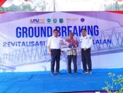 Gubernur H. Herman Deru dan Bupati Muba H M. Toha Resmikan Groundbreaking Revitalisasi Jembatan P6 Sungai Lalan