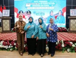 Ikuti Rakor di Griya Agung, TP PKK Hj Patimah Toha Siap Sinergi Untuk Menyelaraskan Program Kerja