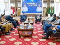 Bupati Muba Terima Audiensi Ketum BPP Gapensi, Siap Bersinergi Percepat Pembangunan