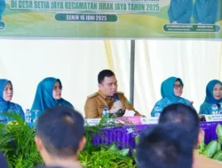 Optimalkan Program Kerja, Ketua TP PKK Muba Hj Patimah Toha Lakukan Pembinaan 10 Program Pokok PKK