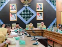 Bupati Musi Rawas Hj. Ratna Machmud Pimpin Rapat Bersama Stakeholder Percepatan Pembangunan