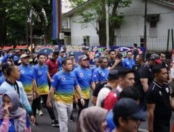 Gubernur Herman Deru Buka Jalan Sehat IKA UII, Tekankan Pentingnya Peduli Sesama