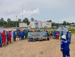 SKK Migas – KKKS Seleraya Merangin Dua Dukung “World CleanUp Day” dengan Aksi Bersih dan Penanaman Pohon di Lokasi Kerja Block Station