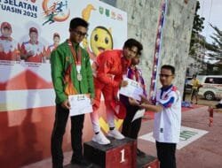 Atlet Panjat Tebing Muba Pertahankan Tradisi Juara Umum di Ajang PORPROV XV Sumsel