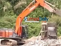 Mafia PETI di Kota Nopan: Tambang Ilegal Dekat Polsek tapi Hukum Seolah Tidak Bertaji