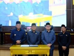 Bupati Toha Sampaikan Rancangan KUA-PPAS 2026 di Rapat Paripurna DPRD