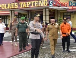 Kapolres Tapteng Tekankan Peran Terpadu Rakyat dan Instansi Guna Mengantisipasi Bencana