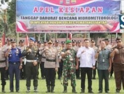 Kapolres Pematang Siantar Pimpin Apel Kesiap Siagaan Bencana: Sinergi Daerah untuk Hadapi Musim Hujan