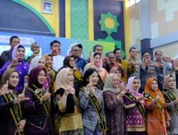 Dikukuhkan Gubernur Herman Deru, Hj Patimah Toha Jadi Bunda Literasi Muba