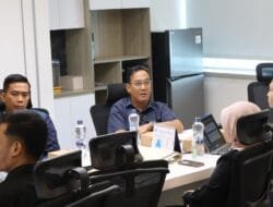 Plt Kadin Kominfo Muba Daud Amri Konsultasi Penanganan Blankspot ke Kementerian Komdigi