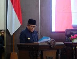 Bupati Muba Sampaikan Nota Keuangan RAPBD 2026 dalam Rapat Paripurna DPRD
