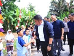 Kunjungi Desa Benawa, Gubernur Deru Pastikan OKI Terima Anggaran Terbesar Tahun 2025