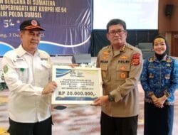 Bukan Sekadar Seremonial, Polda Sumsel Jadikan HUT Korpri Momentum Aksi Kemanusiaan untuk Korban Bencana