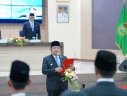 Gubernur Herman Deru Tegaskan Jabatan Harus Berbuah Hasil, 154 Pejabat Pemprov Sumsel Dilantik