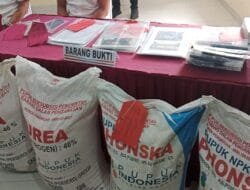 14 Ton Pupuk Subsidi Disita, Polda Sumsel Ungkap Dua Skema Penjualan Ilegal Lintas Daerah