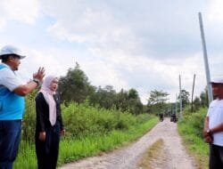 PLN–DPR RI Tinjau Progres Listrik Desa Pulau Semambu, 4,63 Km Jaringan Rampung Jangkau Lima Dusun