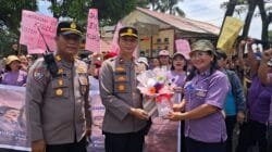 Wakapolres Nias Berjanji Kepada Aktivitas Perempuan OSEDA Penegakan Hukum Berkeadilan