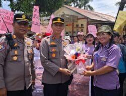 Wakapolres Nias Berjanji Kepada Aktivitas Perempuan OSEDA Penegakan Hukum Berkeadilan