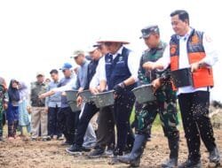 Sinergi Pemda, TNI, dan Petani, Gubernur Herman Deru Dorong Percepatan Produksi Pangan di Banyuasin