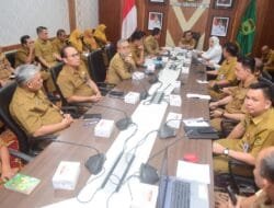 Jelang Kunker Menko Polkam, Sekda Edward Candra Tekankan Kesiapan Maksimal Hadapi Karhutla