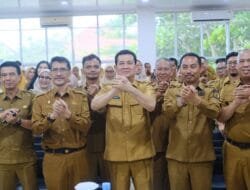 Silaturahmi ke DLH Muba, Ajak ASN Tetap Solid dan Semangat Tingkatkan Kinerja
