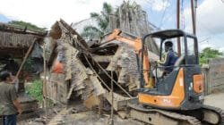 Empat Pondok Liar di DAS Udang Jakabaring Dibongkar Lagi, Satpol PP: “Jangan Bangun di Sempadan Sungai”