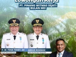 Geliatkan Sektor Pendidikan di Area Perkebunan, Pemkab Muba dan PT Pinang Witmas Sejati Buka Lowongan Kerja Guru