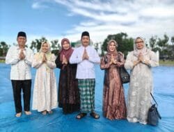 Gema Takbir di Bumi Serasan Sekate: Pemkab Muba Gelar Salat Idul Adha 1447 H di Halaman Pendopoan