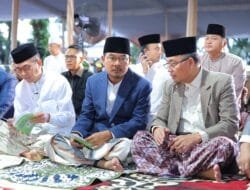 Sholat Idul Adha di Masjid Agung, Ratu Dewa Tekankan Nilai Keikhlasan dan Kepedulian Sosial