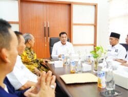 Terima Audiensi DPW Laskar Gibran Sumsel, Bupati HM Toha Tohet Dorong Kolaborasi Sosial