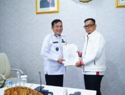 Terima Caretaker KONI, Bupati Toha Harapkan Pembinaan Atlet Muba Terus Berlanjut