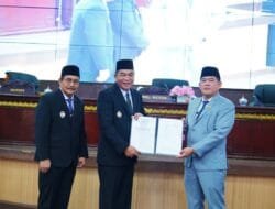 Bupati dan DPRD Muba Sepakati Perda Perubahan Pajak dan Retribusi Daerah