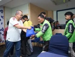 Ditlantas Polda Sumsel Gandeng Komunitas Ojol, Perkuat Kamtibmas Lewat Nobar dan Aksi Sosial