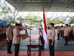 Dilantik Serentak di Stable Berkuda, 308 Pengurus Pramuka Muba Emban Amanah
