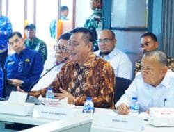 Bupati Muba Ikuti Rapat Anev Pendataan Sumur Masyarakat