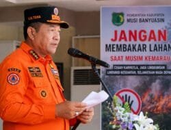 Bupati Muba Imbau Masyarakat Tidak Membakar Lahan Saat Musim Kemarau