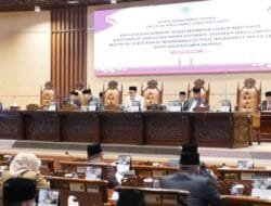 Lima Pansus DPRD Sumsel Sampaikan Hasil Pembahasan LKPJ Gubernur