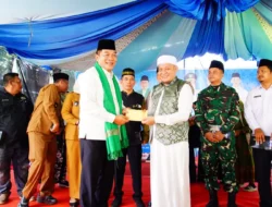 Bupati Muba Letakkan Batu Pertama Ponpes Nurul Fikri