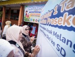 Tinjau Penutupan MPLS, Tegaskan Komitmen Wajib Satu Tahun Pendidikan Prasekolah