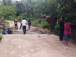 Pemkab Muba Tindaklanjuti Keluhan Warga, Jembatan Desa Purwosari Segera Diperbaiki