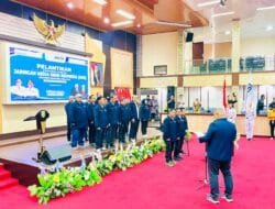 Staf Ahli Bupati Muba Hadiri Pelantikan Pengurus Daerah JMSI Sumsel Masa Bhakti 2025–2030