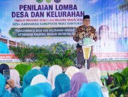 Bupati Muba Optimistis Desa Kasmaran Mampu Harumkan Nama Daerah di Lomba Desa Sumsel 2026