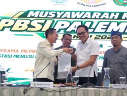 Ratu Dewa Kembali Pimpin PBSI Palembang, Bidik Medali Emas dan Perkuat Pembinaan Atlet Muda