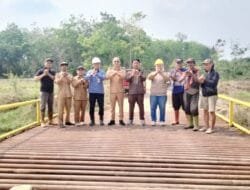 Jembatan Besi Rampung, Warga Babat Supat Tak Lagi Lewati Batang Kelapa